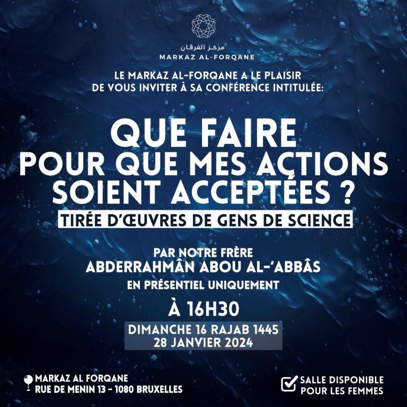 Que faire pour que mes actions soient acceptées ?